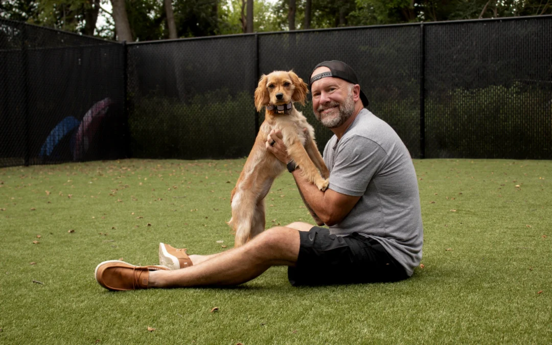 Larry Training Dog Outdoor