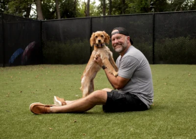 Larry Training Dog Outdoor