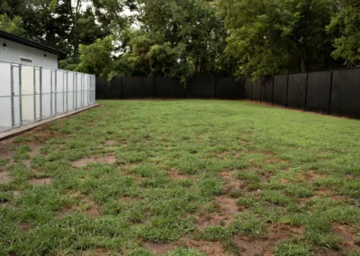 Outdoor boarding yard