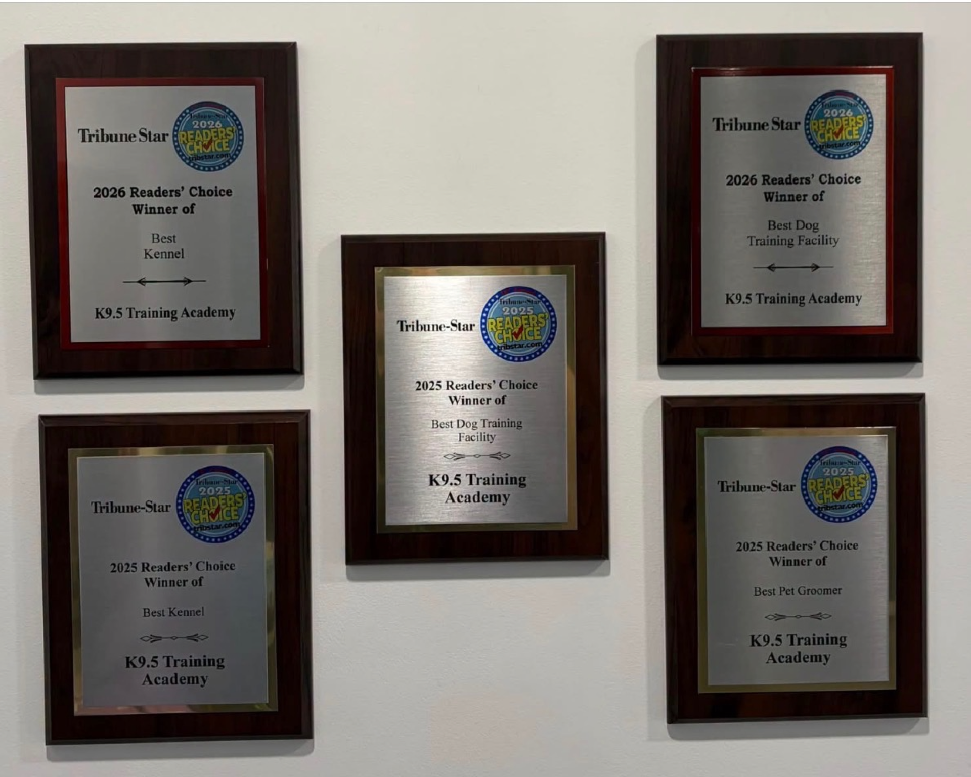 K9.5 Tribune Star Reader's Choice Awards K9.5 Tribune Star Reader's Choice Awards